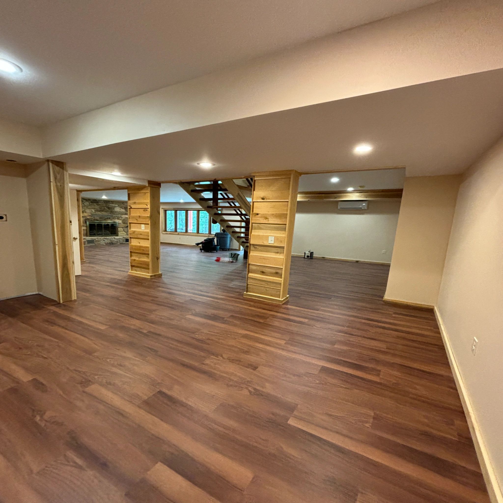 Basement remodel
