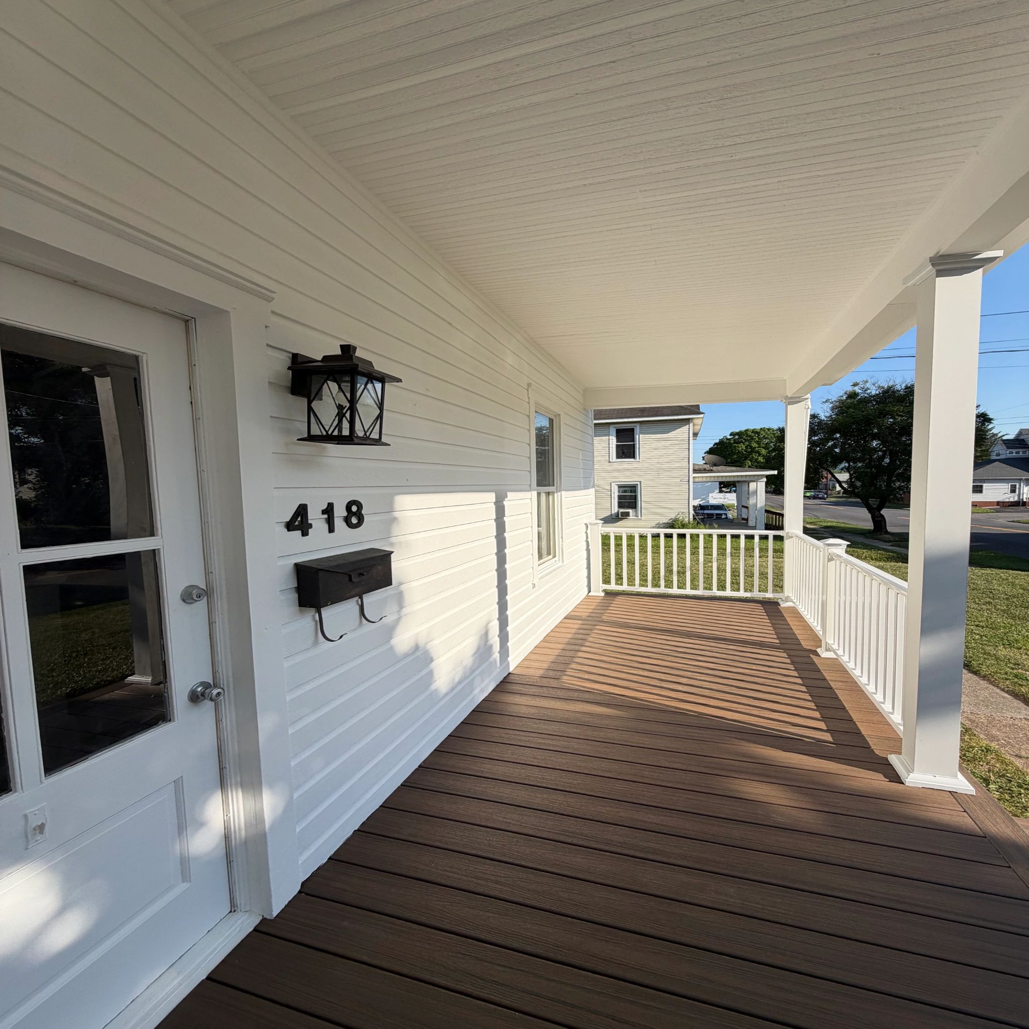 Front entry and walkway
