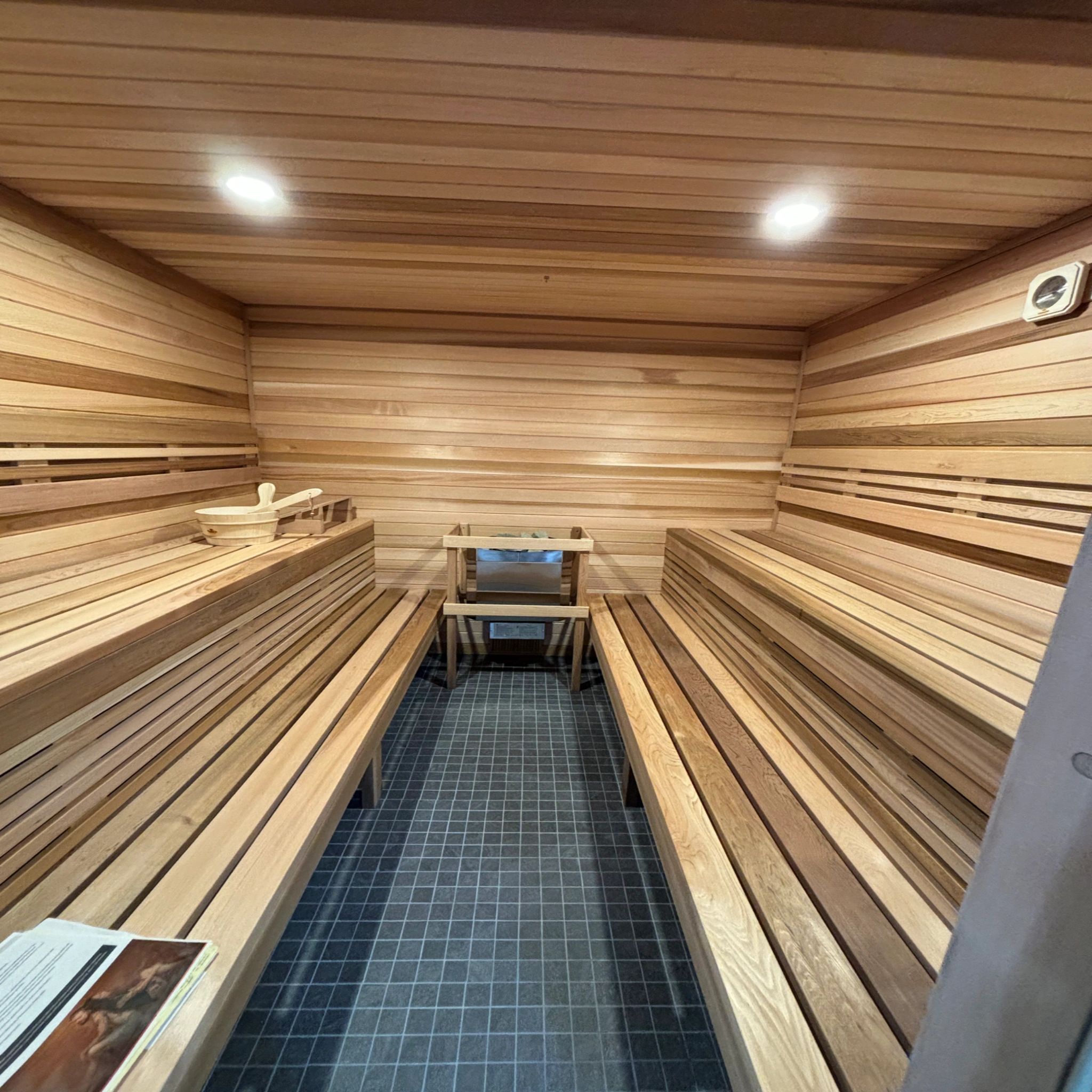 Custom sauna room